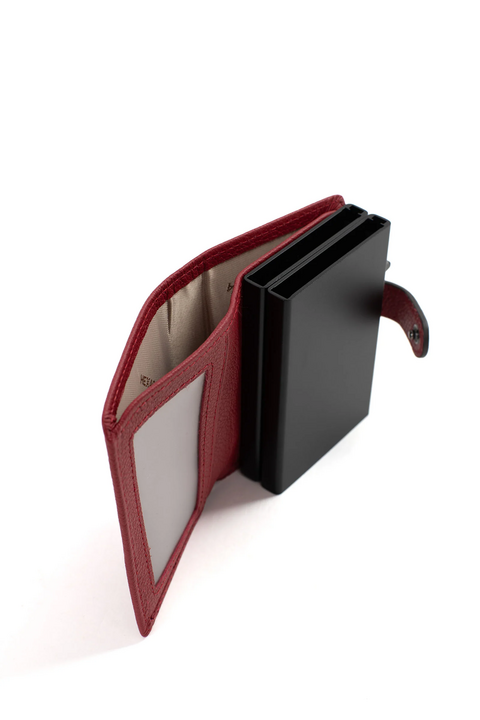 Porta Carte Credito  pelle RFID 12 slot 468368 HEXAGONA Confort