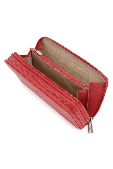 Portafoglio Donna Doppia zip pelle  467399 HEXAGONA Confort