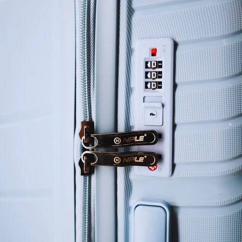 Set 4 trolley grande - medio - cabina-cabina p/c  Azzurro NPLE Linea Family