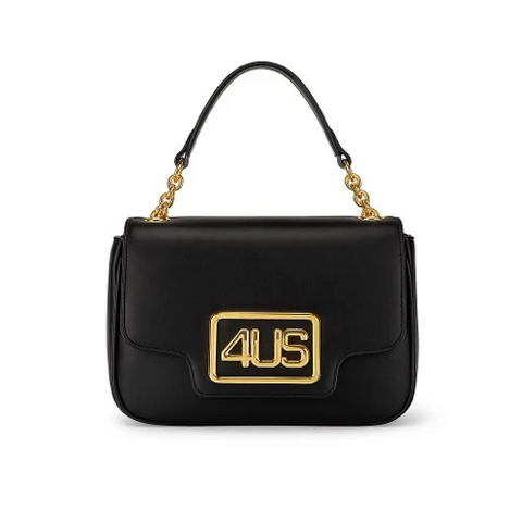 BORSA MINI TRACOLLA CON PATTA  NERA 4US CESARE PACIOTTI 4US EMBER