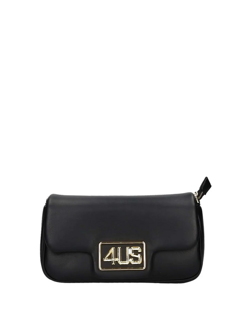 BORSA  A TRACOLLA CON PATTA  NERA 4US CESARE PACIOTTI 4US MABEL