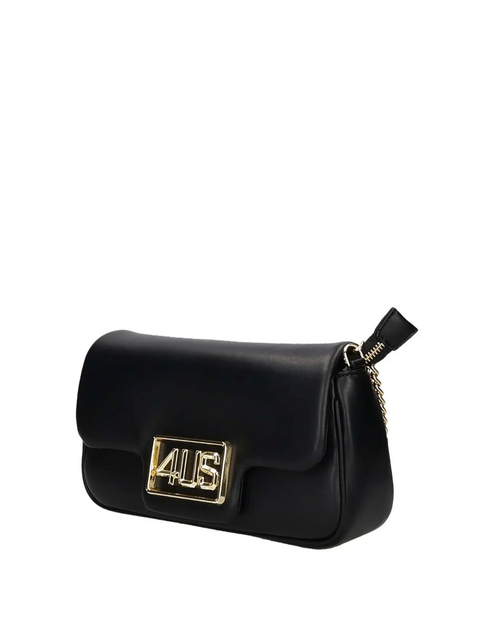 BORSA  A TRACOLLA CON PATTA  NERA 4US CESARE PACIOTTI 4US MABEL