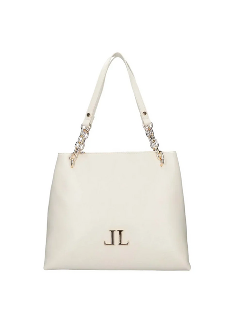 BORSA SHOPPER BIANCO lumberjack