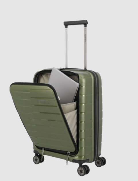 Trolley Cabina 4 Ruote business P/C in polipropilene 075346 TRAVELITE Linea AIR BASE
