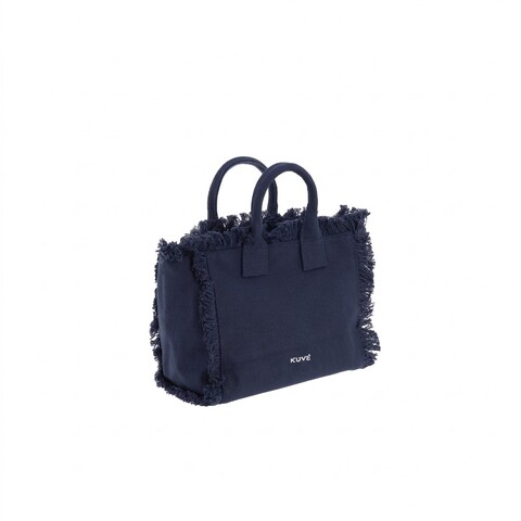 BORSA SHOPPER MEDIUM TESSUTO CANVAS KBS55A02 KUVE linea HORIZON