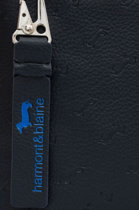 BORSELLO UOMO BLU Harmont & Blaine NEW BLAINE ALLOVER