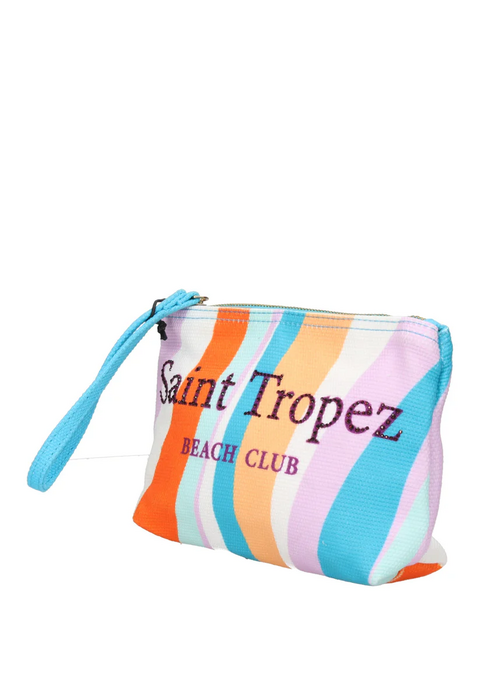 POCHETTE MARE  TESSUTO CANVAS KUVE linea NAUTILIUS