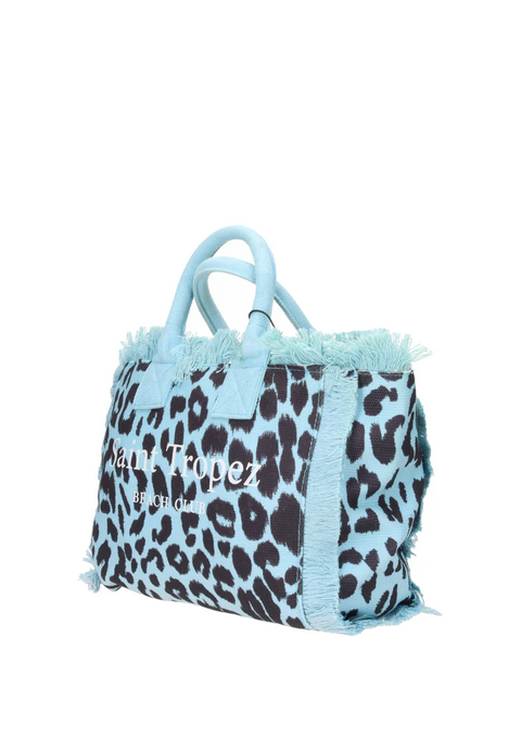 BORSA SHOPPER MARE  TESSUTO CANVAS KUVE linea NAUTILIUS