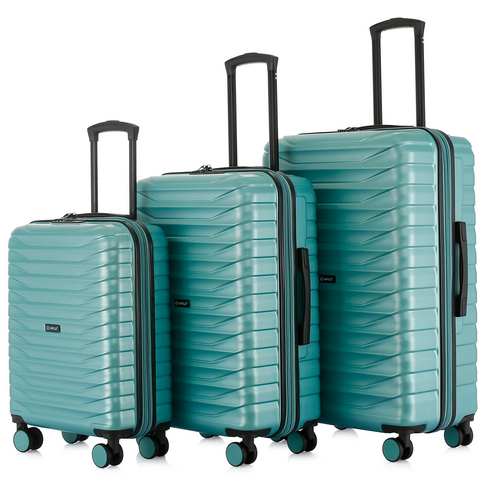 Set 3 trolley grande - medio - cabina  ABS  Espandibile Rose NPLE Linea KRIPTON