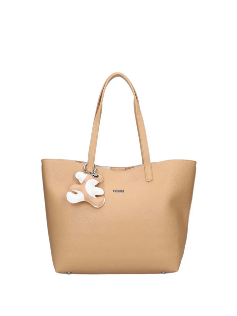 BORSA SHOPPER  BEIGE DOUBLE FACE PASHBAG MARGERY