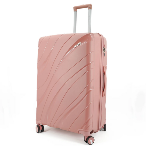 Set 3 trolley grande - medio - cabina-cabina espadibili  GOLDEN ROSE NPLE Linea  WAVE