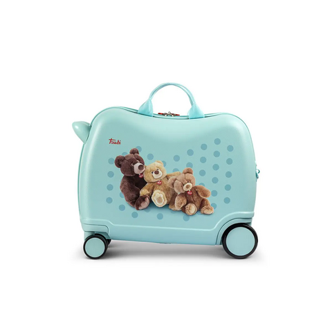 VALIGIA CAVALCABILE 4 R AZZURRO TRUDI SWEET PAL