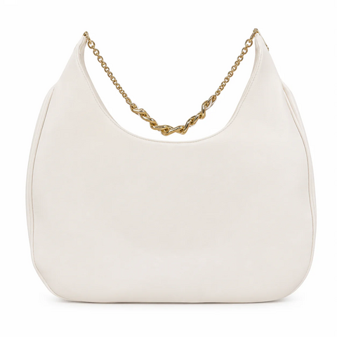 Borsa a tracolla Hobo  Bianco 4US CESARE  PACIOTTI LINEA TESS