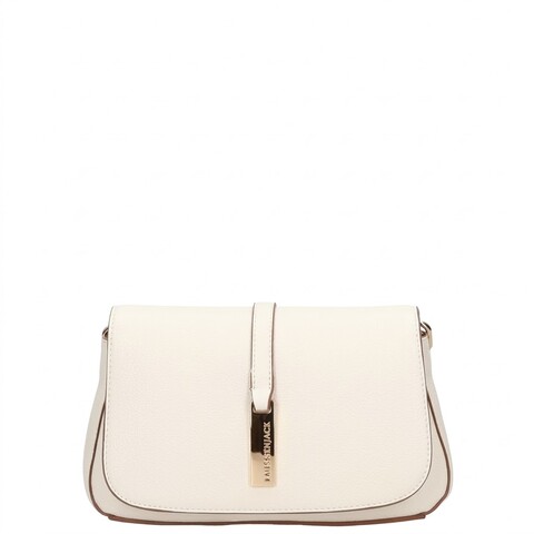 BORSA A TRACOLLA  CON PATTA  BIANCA lumberjack