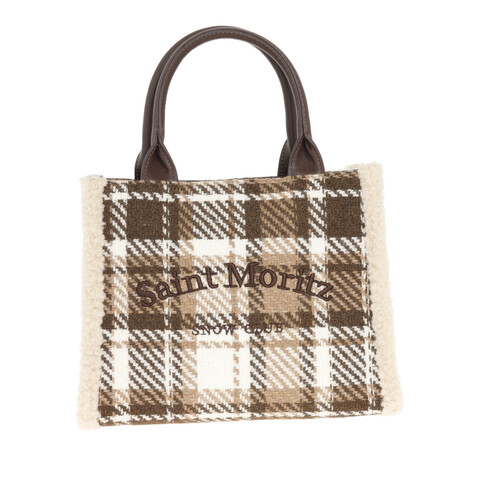 BORSA  A MANO SMALL TARTAN KUVE LINEA NEVEA TARTAN