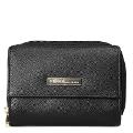 Portafoglio Donna nero  saffiano in Pelle FERRE' Linea pelle