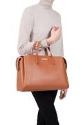 BORSA A MANO HEXAGONA LINEA  LENA