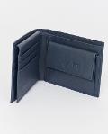 PORTAFOGLIO UOMO BLU CON ASTUCCIO REGALO Harmont & Blaine Linea H&B Giftware