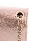 Borsa Pochette in grana  metalizzata VALENTINO Linea Divina VBS1R403G