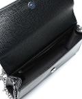 Pochette in grana metalizzata VALENTINO Linea Divina VBS1R401G