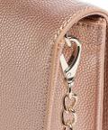 Pochette in grana metalizzata VALENTINO Linea Divina VBS1R401G
