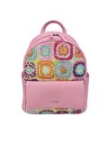 BORSA A ZAINO BIANCO PASH BAG +SCIARPA IN OMAGGIO ATELIER DU SAC LINEA YARNY  MODELLO TYLER