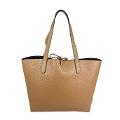 BORSA SHOPPER  PASH BAG  COGNAC +SCIARPA IN OMAGGIO Linea LIKE IT MODELLO PARIS  DOUBLE FACE PASHBAG