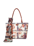 BORSA SHOPPER PASHBAG +SCIARPA IN OMAGGIO COLL. LOYALTY ATELIER DU SAC Serena