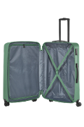 Set 3 trolley grande - medio - cabina  Verde TRAVELITE Linea BALI