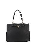 BORSA A  MANO NERA 17085-CHA-S5B-A L ATELIER DU SAC Seraphine