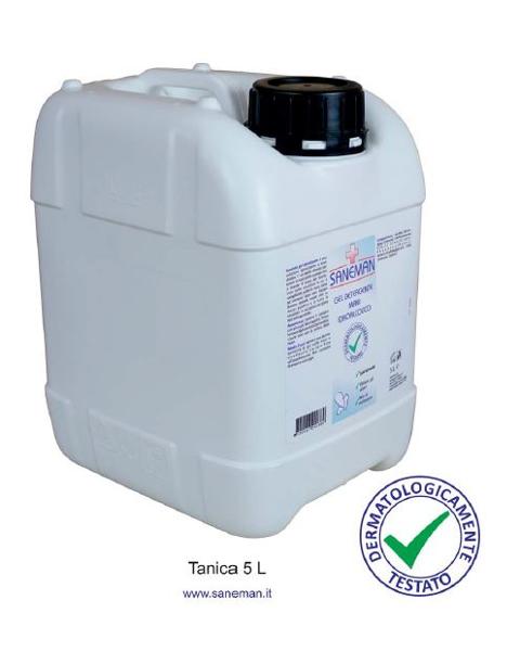 Saneman gel igienizzante mani. Saneman spray detergente igienizzante superfici Saneman