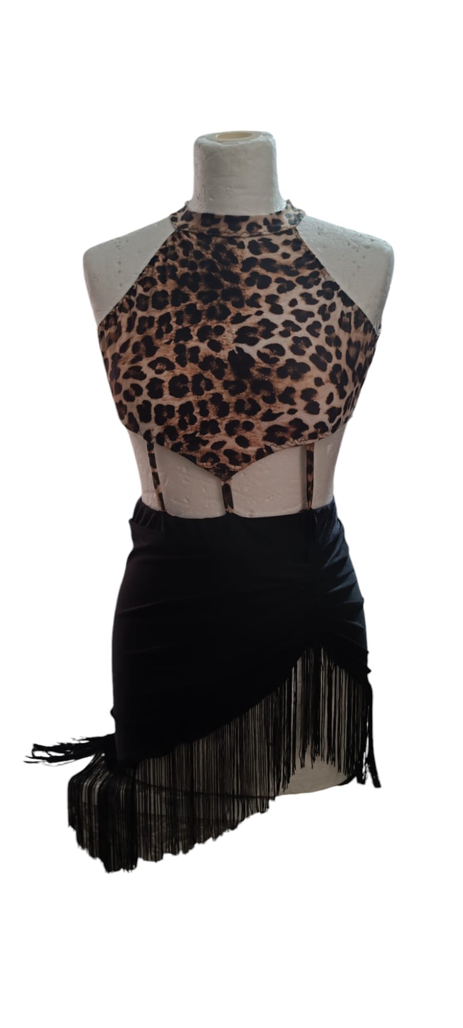 Completo da bambina Lidya Dance per  allenamento da ballo latino americano