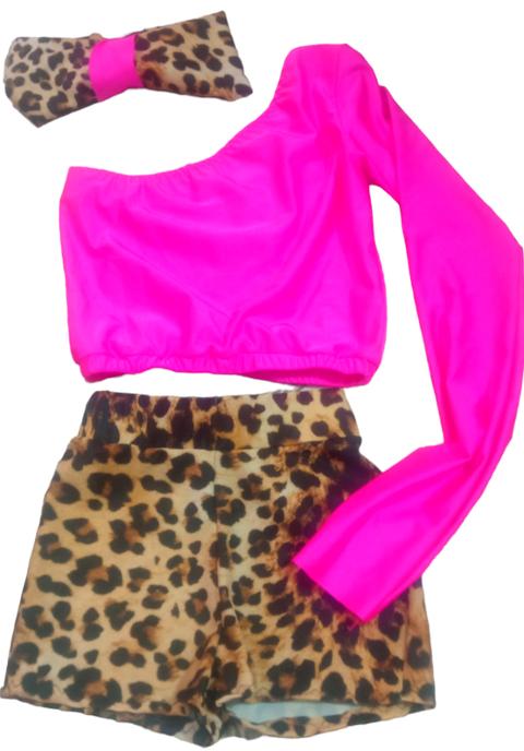 maglia monospalla per bambina e donna Lidya Dance per  allenamento da ballo latino americano