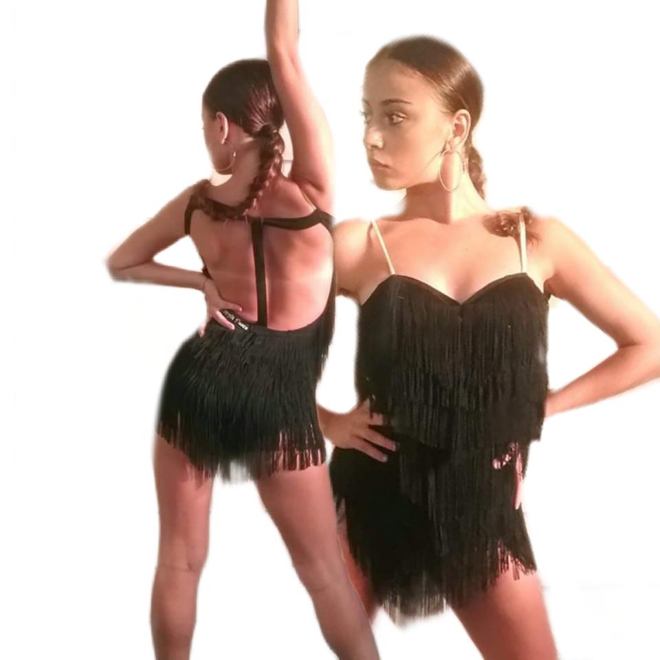 Body da donna Lidya Dance per ballo latino