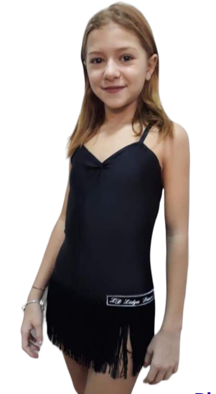 Body da bambina Lidya Dance per ballo latino e allenamento