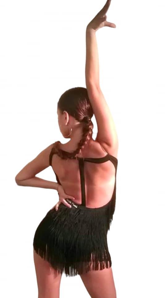 Body da donna Lidya Dance per ballo latino