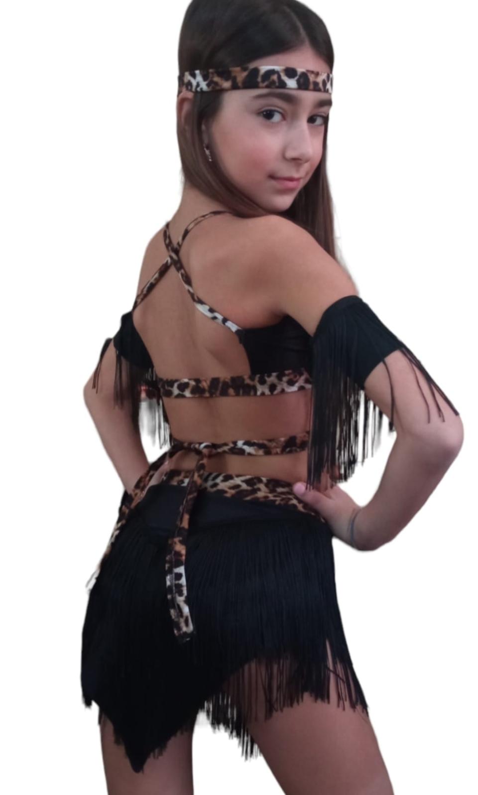 abito da bambina Lidya Dance per ballo latino