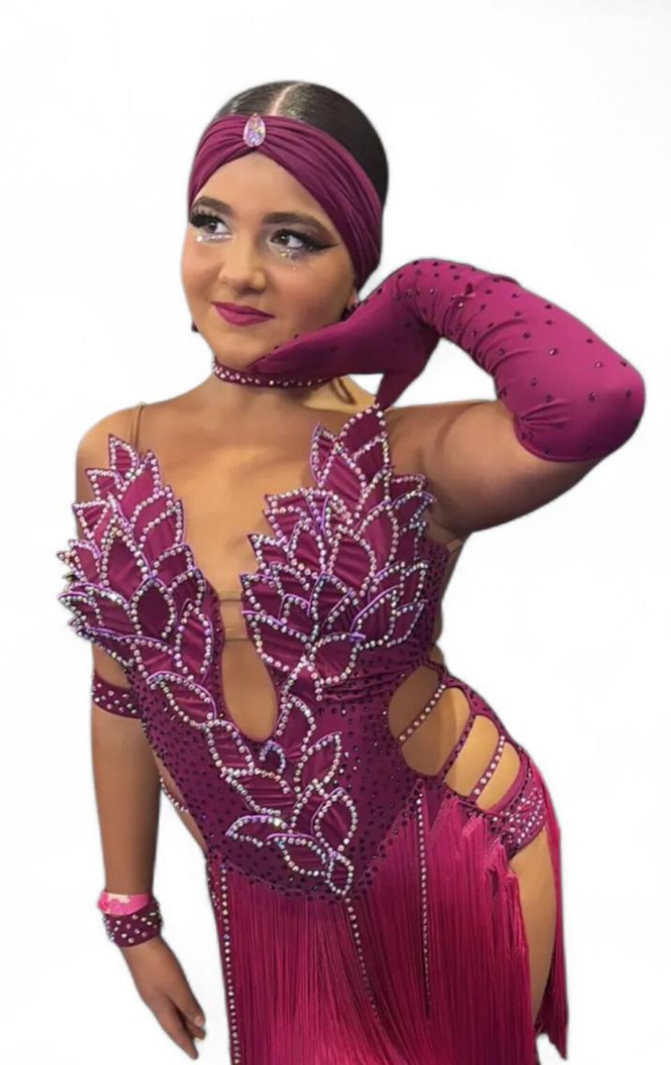 Abito danza Latino Lidya Dance Abito per ballo latino