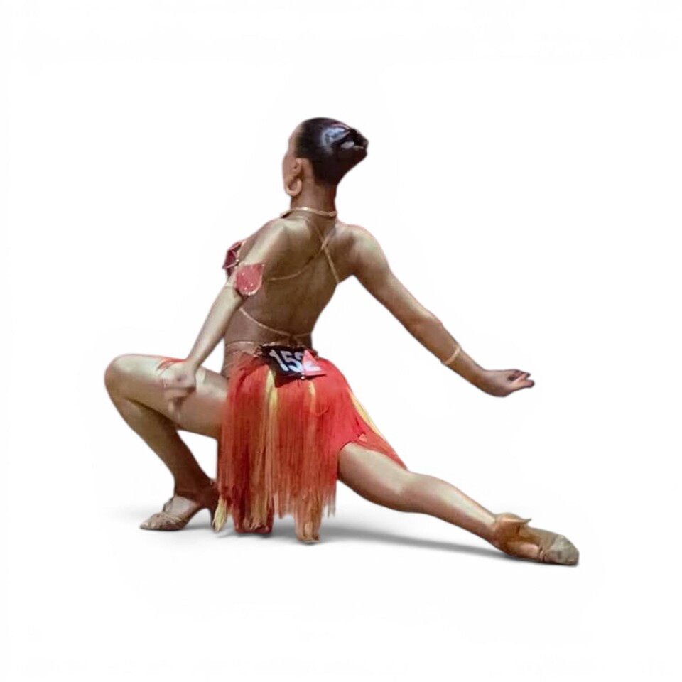 Abito danza Latino Lidya Dance Abito per ballo latino