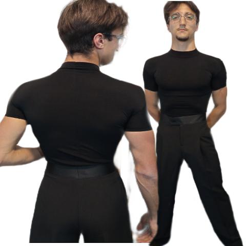 Body da uomo a maniche corte - Lidya Dance - per ballo latino