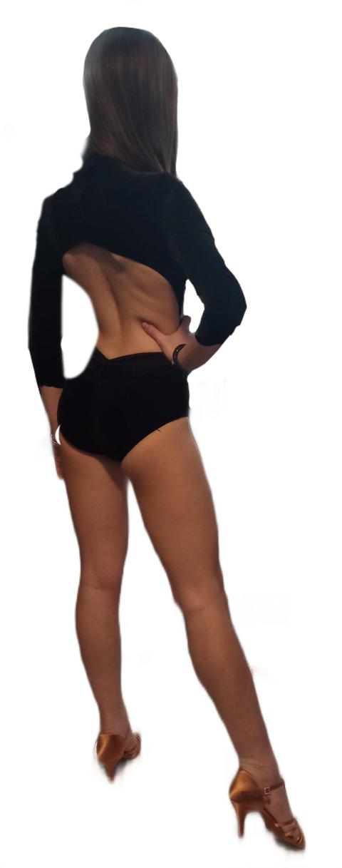 Body  in velluto con pistagnina - Atelier Lidya - bodyvel