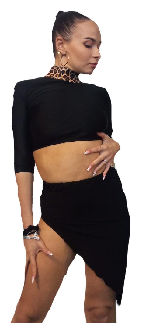completino da donna con fascia e bracciali Lidya Dance per allenamento latino