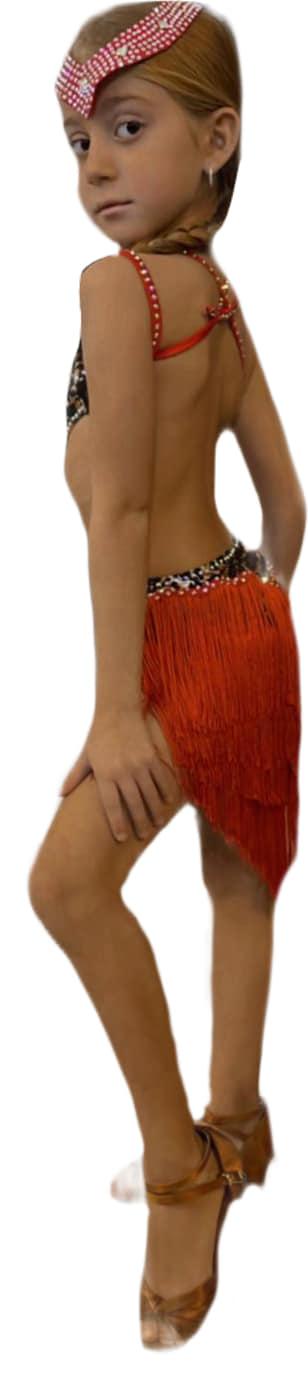 abitino da bambina Lidya Dance per ballo latino