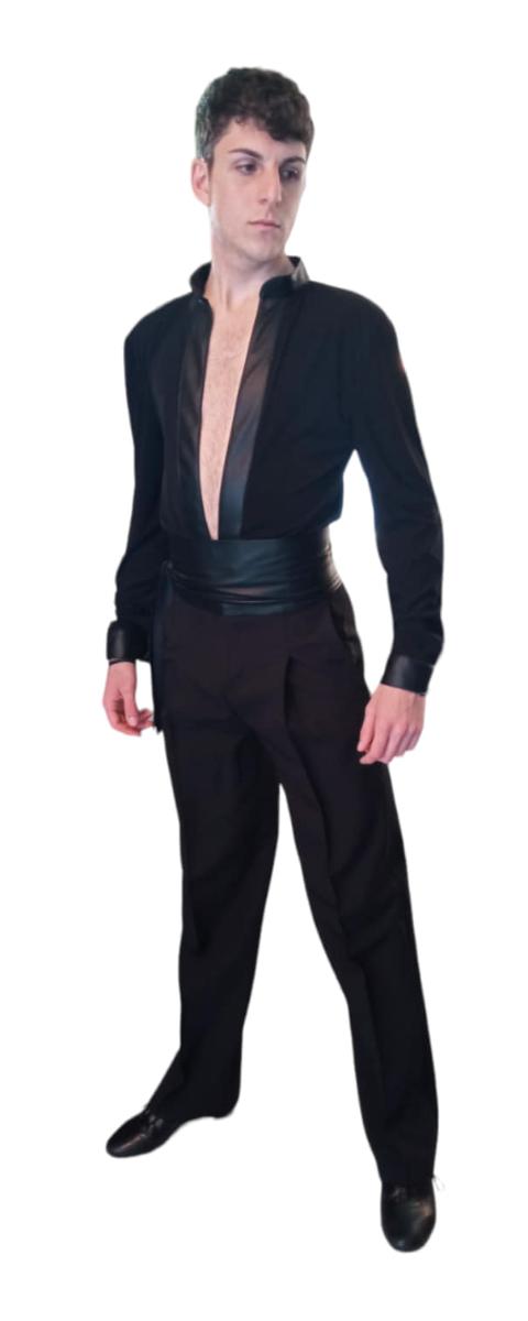 camicia  body da uomo - Lidya Dance - per ballo latino