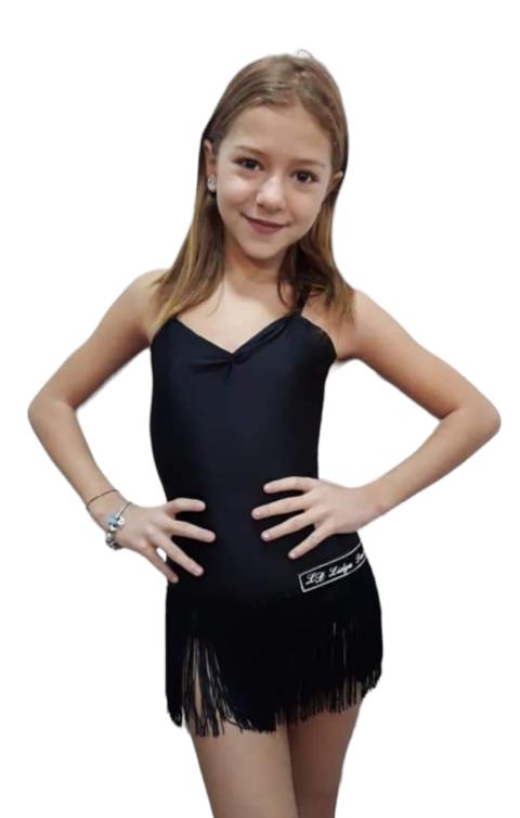 Body da bambina Lidya Dance per ballo latino e allenamento