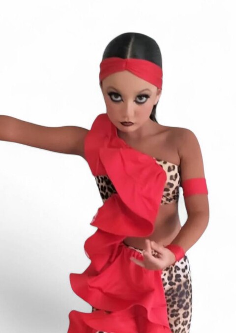 tuta danza Latino Lidya Dance Abito per ballo latino