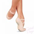 Scarpe mezzepunte per bambini Happy Dancing per danza classica