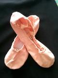 Scarpe mezzepunte per bambini Happy Dancing per danza classica