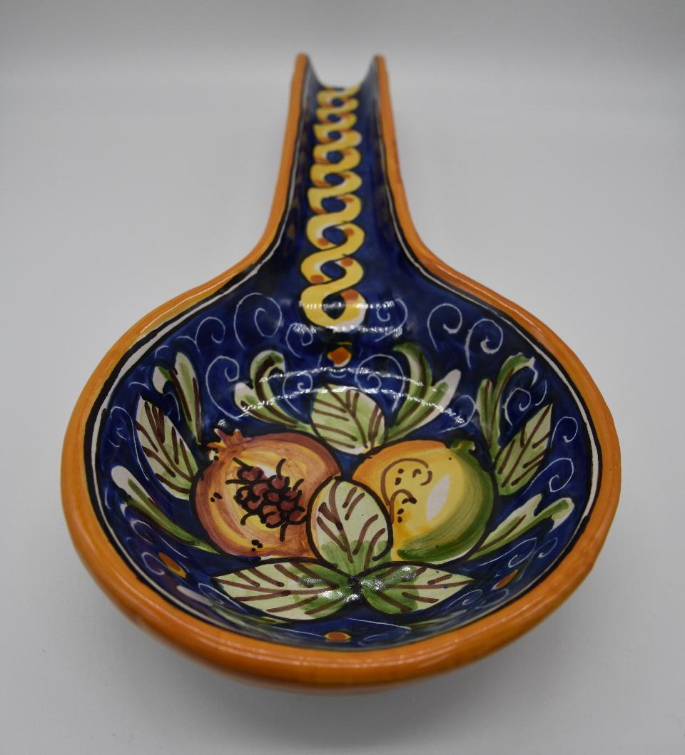 Poggiamestolo Produzione artigianale di Caltagirone 30cm