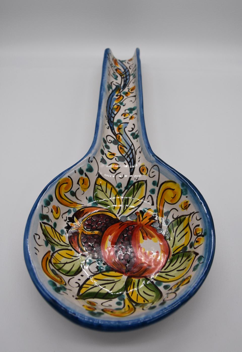 Poggiamestolo Produzione artigianale di Caltagirone 30cm